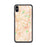 Custom iPhone XS Max Pflugerville Texas Map Phone Case in Watercolor