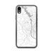 Custom Phenix City Alabama Map Phone Case in Classic