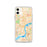 Custom Philadelphia Pennsylvania Map Phone Case in Watercolor