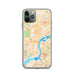 Custom Philadelphia Pennsylvania Map Phone Case in Watercolor