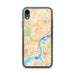 Custom Philadelphia Pennsylvania Map Phone Case in Watercolor