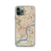 Custom Philadelphia Pennsylvania Map Phone Case in Woodblock