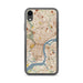 Custom Philadelphia Pennsylvania Map Phone Case in Woodblock