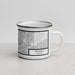 Right View Custom Phoenix Arizona Map Enamel Mug in Classic