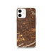 Custom Phoenix Arizona Map iPhone 12 Phone Case in Ember