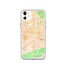 Custom Phoenix Arizona Map Phone Case in Watercolor