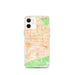 Custom Phoenix Arizona Map iPhone 12 mini Phone Case in Watercolor