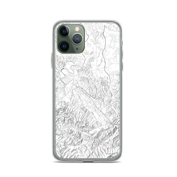Custom Pigeon Forge Tennessee Map Phone Case in Classic