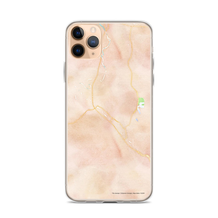 Custom Pigeon Forge Tennessee Map Phone Case in Watercolor