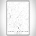 Pignut Mountain Virginia Map Print Portrait Orientation in Classic Style With Shaded Background