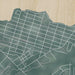 Pine Beach New Jersey Map Print in Afternoon Style Zoomed In Close Up Showing Details