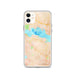 Custom Pine Beach New Jersey Map Phone Case in Watercolor