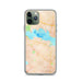 Custom Pine Beach New Jersey Map Phone Case in Watercolor