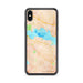 Custom Pine Beach New Jersey Map Phone Case in Watercolor