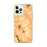 Custom iPhone 12 Pro Max Pinnacles National Park Map Phone Case in Ember