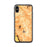 Custom iPhone X/XS Pinnacles National Park Map Phone Case in Ember
