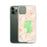 Custom Pinnacles National Park Map Phone Case in Watercolor