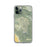 Custom iPhone 11 Pro Pinnacles National Park Map Phone Case in Woodblock