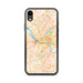 Custom Pittsburgh Pennsylvania Map Phone Case in Watercolor