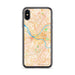 Custom Pittsburgh Pennsylvania Map Phone Case in Watercolor