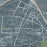Pittsford New York Map Print in Afternoon Style Zoomed In Close Up Showing Details