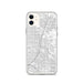 Custom Plano Texas Map Phone Case in Classic