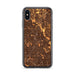 Custom Plano Texas Map Phone Case in Ember