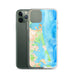 Custom Plum Island Massachusetts Map Phone Case in Watercolor