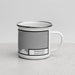Right View Custom Plymouth Massachusetts Map Enamel Mug in Classic