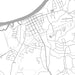Plymouth North Carolina Map Print in Classic Style Zoomed In Close Up Showing Details