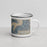 Right View Custom Point Venture Texas Map Enamel Mug in Afternoon