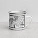 Right View Custom Point Venture Texas Map Enamel Mug in Classic