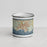 Front View Custom Ponce Ponce Map Enamel Mug in Woodblock