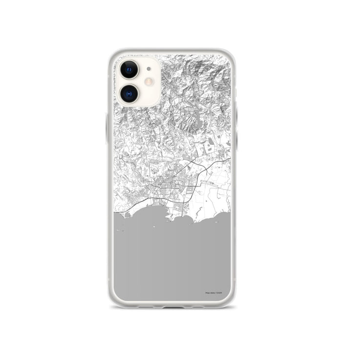 Custom Ponce Puerto Rico Map Phone Case in Classic