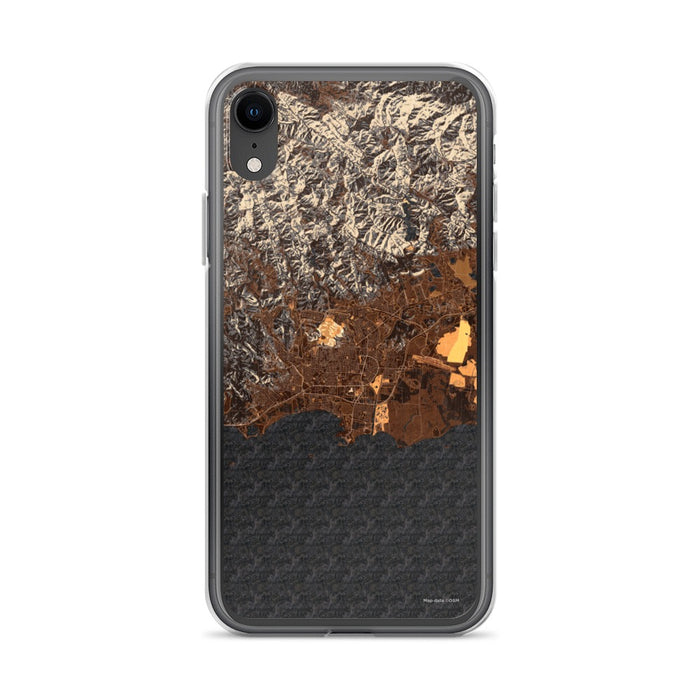 Custom Ponce Puerto Rico Map Phone Case in Ember