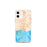 Custom Ponce Puerto Rico Map iPhone 12 mini Phone Case in Watercolor
