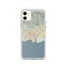Custom Ponce Puerto Rico Map Phone Case in Woodblock