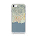 Custom Ponce Puerto Rico Map Phone Case in Woodblock
