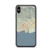 Custom Ponce Puerto Rico Map Phone Case in Woodblock