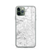 Custom Pontiac Michigan Map Phone Case in Classic