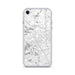 Custom Pontiac Michigan Map iPhone SE Phone Case in Classic