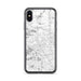 Custom Pontiac Michigan Map Phone Case in Classic