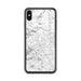 Custom Pontiac Michigan Map Phone Case in Classic