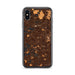 Custom Pontiac Michigan Map Phone Case in Ember
