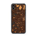 Custom Pontiac Michigan Map Phone Case in Ember