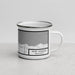 Right View Custom Port Angeles Washington Map Enamel Mug in Classic