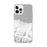 Custom Port Angeles Washington Map iPhone 12 Pro Max Phone Case in Classic
