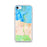 Custom Port Angeles Washington Map iPhone SE Phone Case in Watercolor