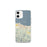 Custom Port Angeles Washington Map iPhone 12 mini Phone Case in Woodblock
