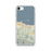 Custom Port Angeles Washington Map iPhone SE Phone Case in Woodblock